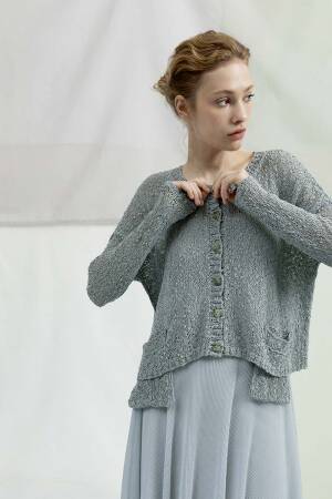 Strickset Jacke Lang Yarns MARLENE mit Anleitung in garnwelt-Box S-M