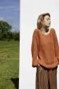 Knitting set Sweater NORMA with knitting instructions in garnwelt box