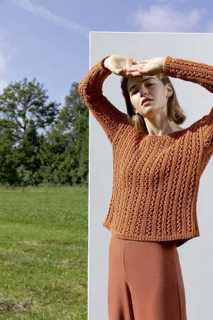 Strickset Pullover Lang Yarns COPENHAGEN mit Anleitung in garnwelt-Box