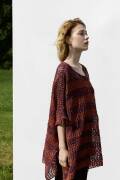Strickset Weites Shirt Lang Yarns CANAPA mit Anleitung in...