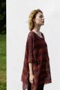 Knitting set Oversized top  with knitting instructions in garnwelt box