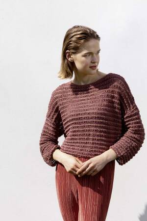 Strickset Pullover Lang Yarns COPENHAGEN / CANAPA mit Anleitung in garnwelt-Box