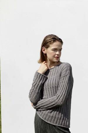 Strickset Pullover Lang Yarns BABY COTTON mit Anleitung in garnwelt-Box