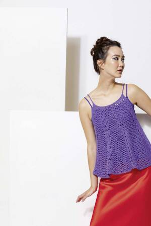 Strickset Top  mit Anleitung in garnwelt-Box in Größe S-M