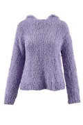 Knitting set Sweater with hood  with knitting instructions in garnwelt box in size L