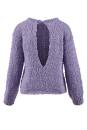 Strickset Sweater with cut out back  mit Anleitung in garnwelt-Box in Größe S