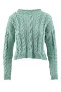 Strickset Sweater WAD WOOLADDICTS SUNSHINE CRAZY CABLES mit Anleitung in garnwelt-Box S