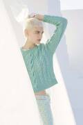 Strickset Sweater WAD WOOLADDICTS SUNSHINE CRAZY CABLES mit Anleitung in garnwelt-Box S