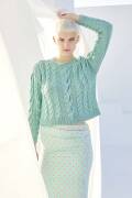 Strickset Sweater WAD WOOLADDICTS SUNSHINE CRAZY CABLES mit Anleitung in garnwelt-Box S