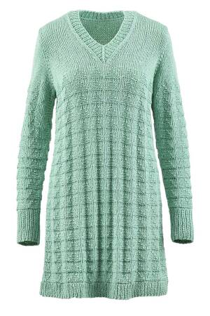 Strickset Long sweater WAD WOOLADDICTS HAPPINESS TRICKY TRIANGLES mit Anleitung in garnwelt-Box S