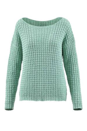 Knitting set Sweater  with knitting instructions in garnwelt box in size XL