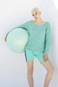 Knitting set Sweater  with knitting instructions in garnwelt box in size XL
