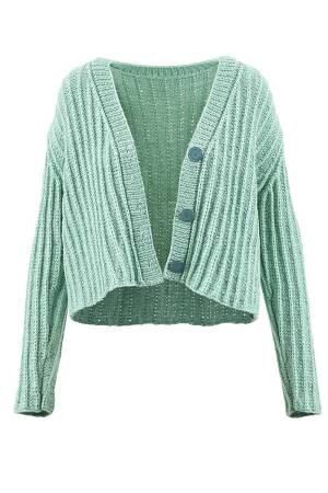 Strickset Cardigan WAD WOOLADDICTS HAPPINESS STAY SUNNY mit Anleitung in garnwelt-Box