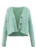 Strickset Cardigan WAD WOOLADDICTS HAPPINESS STAY SUNNY mit Anleitung in garnwelt-Box S
