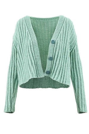 Strickset Cardigan WAD WOOLADDICTS HAPPINESS STAY SUNNY mit Anleitung in garnwelt-Box M