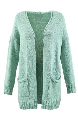 Strickset Cardigan WAD WOOLADDICTS HAPPINESS HAPPY HABIT mit Anleitung in garnwelt-Box