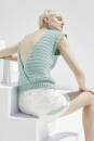 Strickset Crocheted top WAD WOOLADDICTS SUNSHINE SPOTLESS SECRET mit Anleitung in garnwelt-Box