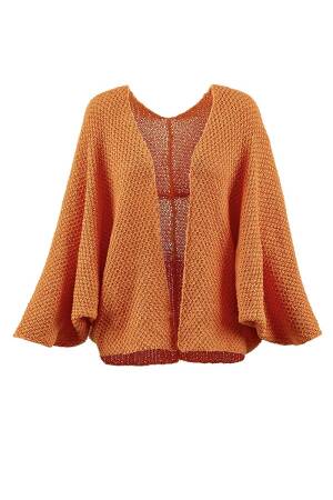 Strickset Cardigan WAD WOOLADDICTS SUNSHINE PEACH PUFF mit Anleitung in garnwelt-Box one size