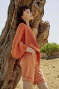 Strickset Cardigan WAD WOOLADDICTS SUNSHINE PEACH PUFF mit Anleitung in garnwelt-Box one size