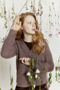 Knitting set Sweater MOHAIR LUXE with knitting instructions in garnwelt box