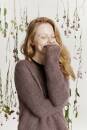 Knitting set Sweater MOHAIR LUXE with knitting instructions in garnwelt box