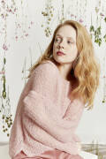Knitting set Sweater  with knitting instructions in garnwelt box in size S