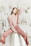 Knitting set Sweater  with knitting instructions in garnwelt box in size S