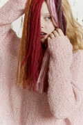 Strickset Pullover Lang Yarns ALPACA SUPERLIGHT mit Anleitung in garnwelt-Box L