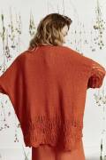 Knitting set Sweater  with knitting instructions in garnwelt box in size S-M