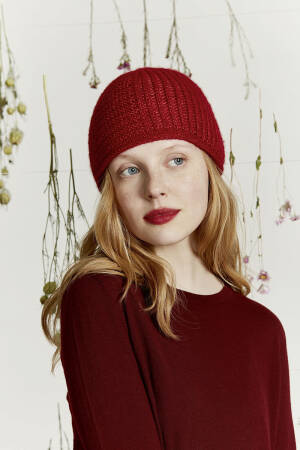 Strickset Mütze Lang Yarns GRACE mit Anleitung in garnwelt-Box