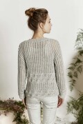 Strickset Pullover Lang Yarns AYMARA mit Anleitung in garnwelt-Box L-XL