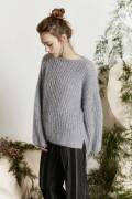Strickset Pullover Lang Yarns MOHAIR LUXE / MOHAIR LUXE LAME mit Anleitung in garnwelt-Box S-M