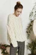 Strickset Pullover Lang Yarns MOHAIR LUXE mit Anleitung...