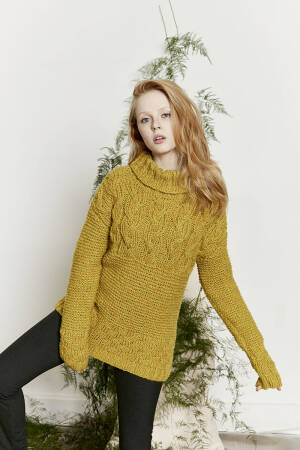 Strickset Pullover Lang Yarns SETAYAK mit Anleitung in garnwelt-Box S