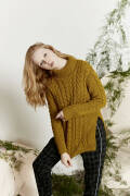 Strickset Pullover Lang Yarns CARPE DIEM mit Anleitung in garnwelt-Box S