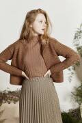 Knitting set Jacket CARPE DIEM with knitting instructions in garnwelt box