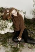 Knitting set Sweater  with knitting instructions in garnwelt box in size S