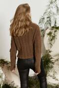 Knitting set Sweater  with knitting instructions in garnwelt box in size S