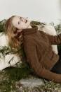 Knitting set Sweater  with knitting instructions in garnwelt box in size S