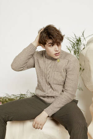Strickset Pullover Lang Yarns GORDON mit Anleitung in garnwelt-Box