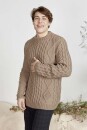 Strickset Pullover Lang Yarns MERINO  mit Anleitung in garnwelt-Box M-L