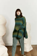 Strickset Ponchopullover Lang Yarns CARINA mit Anleitung...