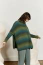 Knitting set Poncho sweater  with knitting instructions in garnwelt box in size S-M