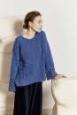 Strickset Pullover Lang Yarns MALOU LIGHT mit Anleitung in garnwelt-Box