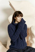 Strickset Pullover Lang Yarns MALOU LIGHT mit Anleitung...