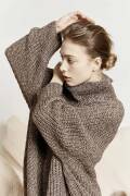 Strickset Raglanpullover Lang Yarns ANGELINA mit Anleitung in garnwelt-Box S-M