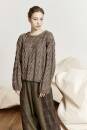 Knitting set Sweater  with knitting instructions in garnwelt box in size S-M