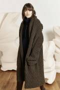 Knitting set Coat MALOU LIGHT with knitting instructions in garnwelt box