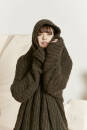 Knitting set Coat MALOU LIGHT with knitting instructions in garnwelt box