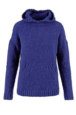 Strickset Hooded Sweater WAD WOOLADDICTS WATER SMOOTH SEA mit Anleitung in garnwelt-Box